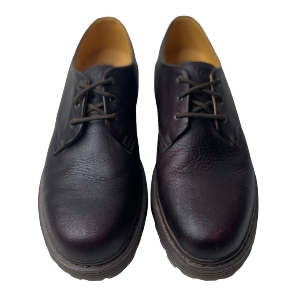 Vintage Y2K Skechers Men’s Brown Leather Oxford Shoes - Picture 2 of 9